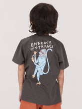 Volcom Little Boys Happy Monkey Tee - Rinsed Black